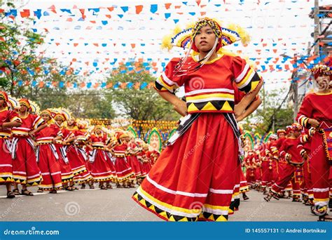 Participate in the Parade at the Sinulog Festival Editorial Photo - Image of ethnic, city: 145557131