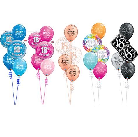 18th Birthday Balloon Bouquet Decoration | Cardiff Balloons | Open 6 Days