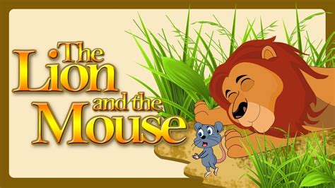 The Lion & The Mouse | Short Stories | Moral Story | English stories for kids| Bedtime stories ...