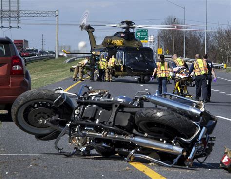 Two flown to trauma center after motorcycle crash | Disasters ...