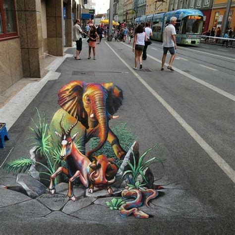 Anamorphic street art 3d optical illusions carlos alberto gh – Artofit