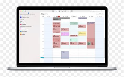 Best Calendar App For Mac - Calendar App On Mac Book Clipart (#1374360 ...