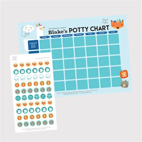 Potty Charts — Angus & Izzy