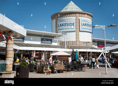 Lakeside Village Outlet Shopping in Doncaster Soiuth Yorkshire UK Stock Photo - Alamy