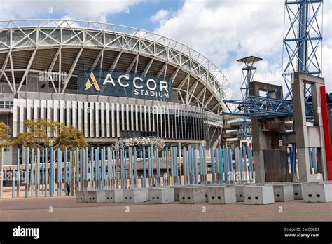 Stadium Australia, Olympic stadium in Sydney Olympic Park, now known as Accor Stadium, stadium ...