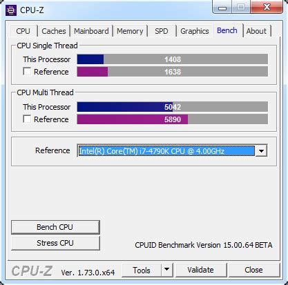 CPU-Z 1.73 Now Available with New Benchmark Tool - Legit Reviews