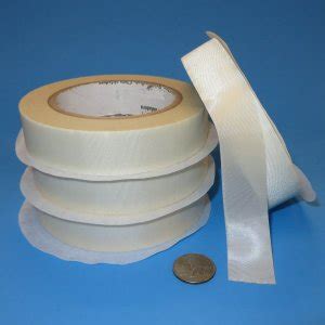 MIL-I-19166 High Temperature Glass Cloth Tape with Pressure-Sensitive silicone adhesive tape