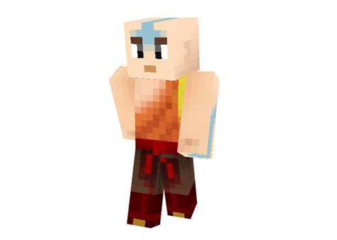 Avatar Aang Skin for Minecraft (Avatar The Last Airbender ...