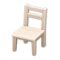 Wooden Chair (New Horizons) - Animal Crossing Wiki - Nookipedia