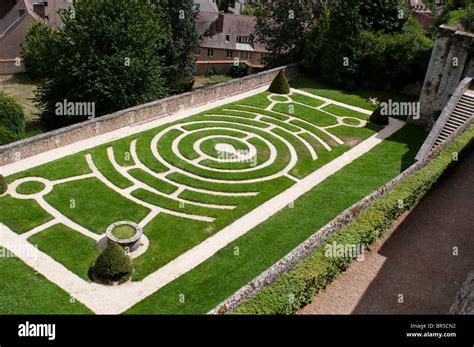 Chartres Cathedral, Labyrinth, France Stock Photo - Alamy