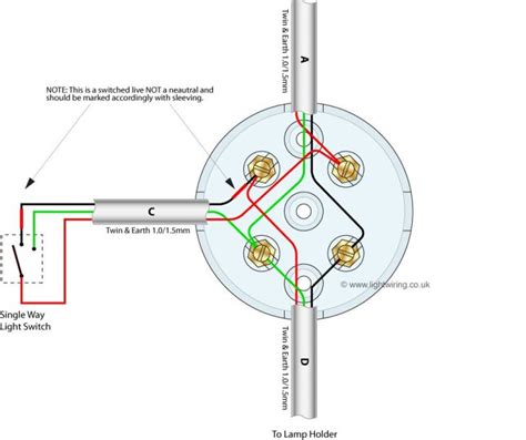 Lighting Circuit | Light Wiring - Telephone Junction Box Wiring Diagram ...