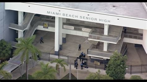 Prank call prompts lockdown at Miami Beach Senior High