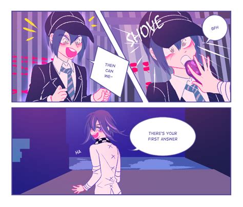 Kokichi Ouma x Pregame Shuichi Kagehara | Danganronpa funny ...