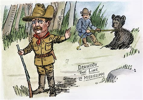 T. Roosevelt: Teddy Bear. /N"Drawing The Line In Mississippi": The ...