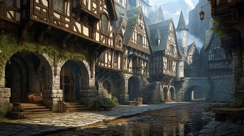 Medieval architecture Midjourney style | Andrei Kovalev's Midlibrary