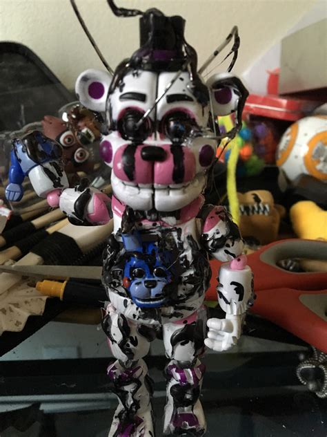 Funtime freddy custom figure : r/fivenightsatfreddys