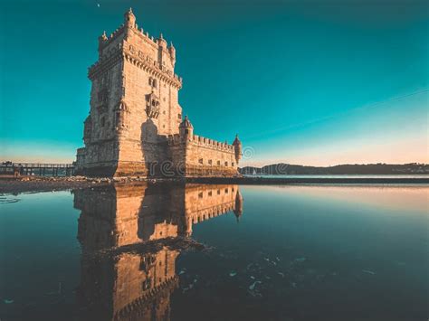 Belem Tower in Lisbon Portugal Stock Image - Image of historic, location: 175006835