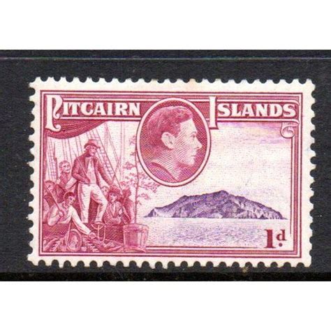 PITCAIRN ISLANDS: 1940, 1d ISLAND, MINT STAMP. (009-023) on eBid ...