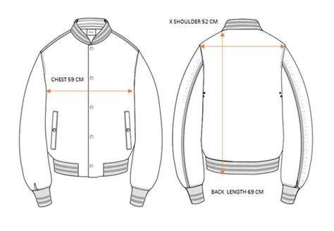 Detailed Coat Jacket Size Chart (Table Diagram), 46% OFF