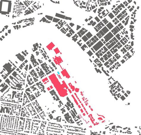 Figure Ground Map of South Brisbane