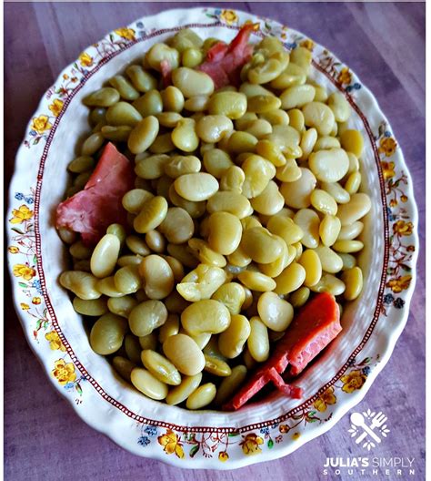 Southern Style Green Baby Lima Beans - Julias Simply Southern