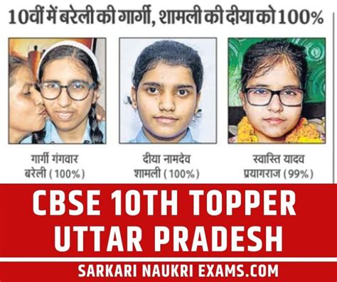 CBSE Board 10th Topper List 2023 | Name, District, School, Top Ranker