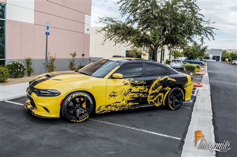 Dodge Charger Hellcat - Full Reflective Design — Incognito Wraps Dodge ...