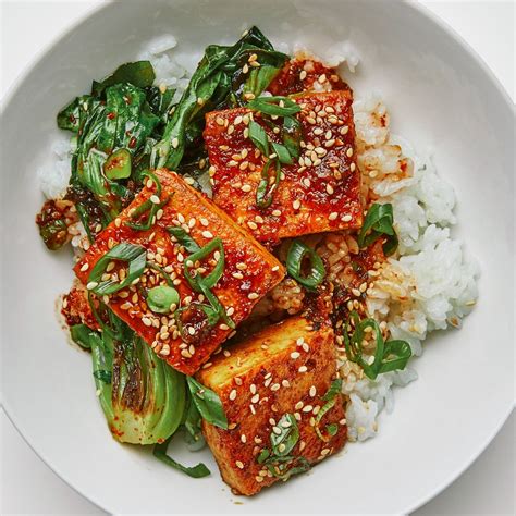 Spicy Braised Tofu Recipe | Epicurious