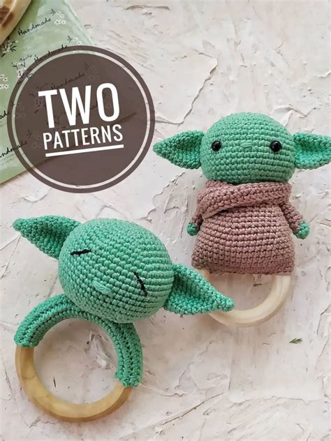 Crochet Pattern baby toy Crochet Rattle ring toy Baby Custom Baby ...