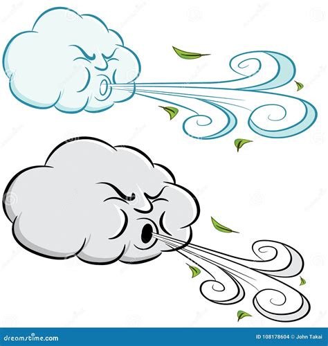 Windy Cloud Clipart