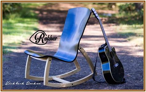 WNC musician launches ergonomic rocking chair for guitar players ...