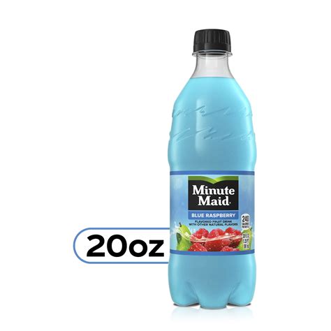 Buy Minute Maid Blue Raspberry Juice Drink 20oz Bottles Pack of 10 Online at Lowest Price in ...