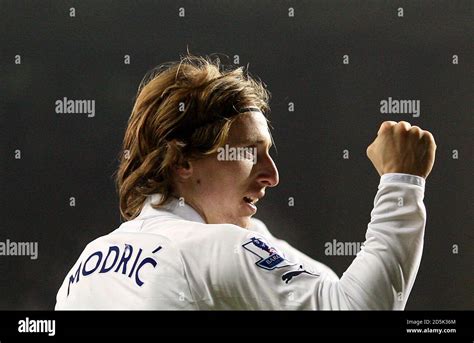 Tottenham Hotspur's Luka Modric celebrates scoring his sides' second ...