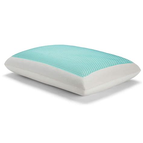 SEALY Memory Foam Standard Gel Pillow, White