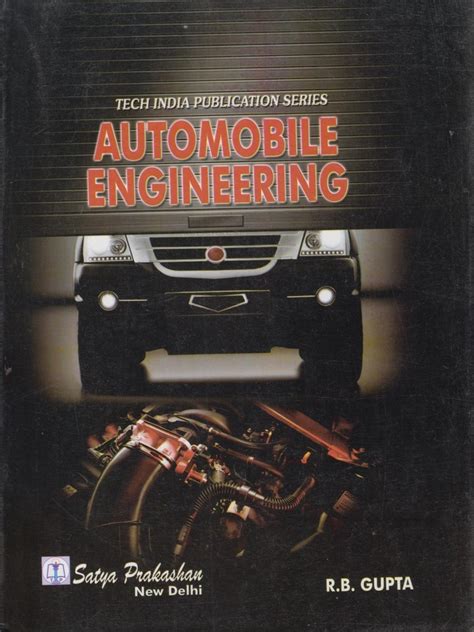 automobile engineering books pdf - Scribd india