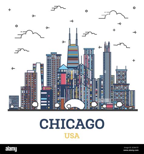 Cityscape Vector Outline