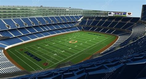 New Soldiers Field – Chicago Bears. Studio2a created 291 seat views ...