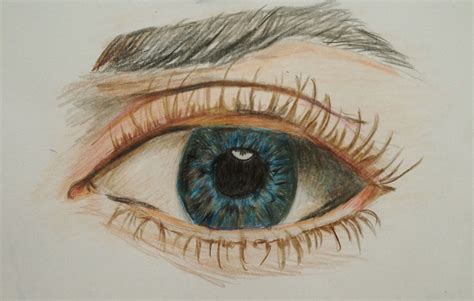 Eye Sketches (Watercolor Pencil) Sweet Artworks - Water Pencil Sketch | Pencil sketch, Eye ...