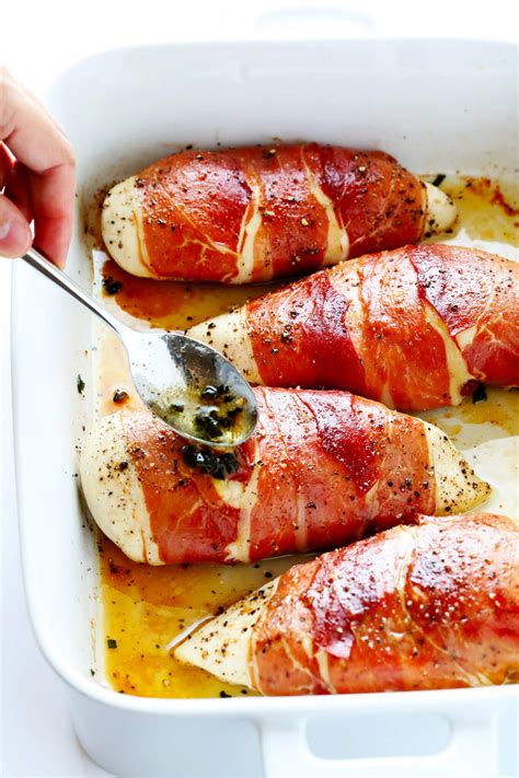 Prosciutto-Wrapped Baked Chicken | Gimme Some Oven