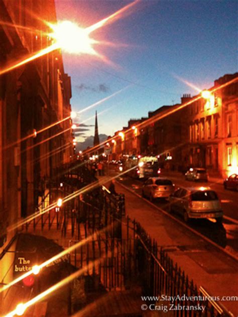 Chasing the Sunset in Glasgow, Scotland | Stay Adventurous | Mindset for Travel Blog