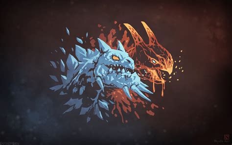 jakiro, the twin head dragon, dota 2 Wallpaper, HD Games 4K Wallpapers, Images, Photos and ...