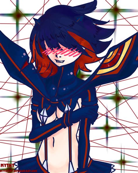 embarrassed!Ryuko (KILL la KILL fanart) by mythyyy on DeviantArt