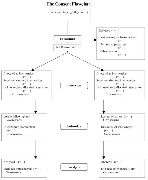 Consort Flow Chart Template