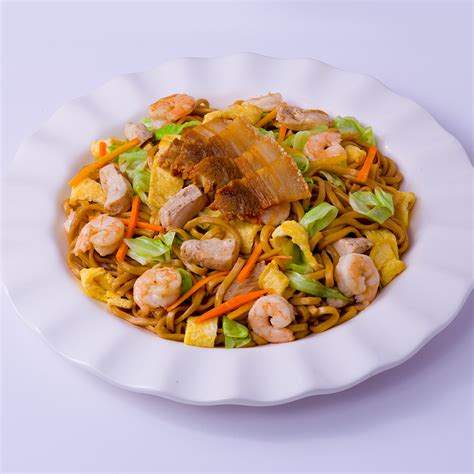 Pancit Guisado - Red Platter