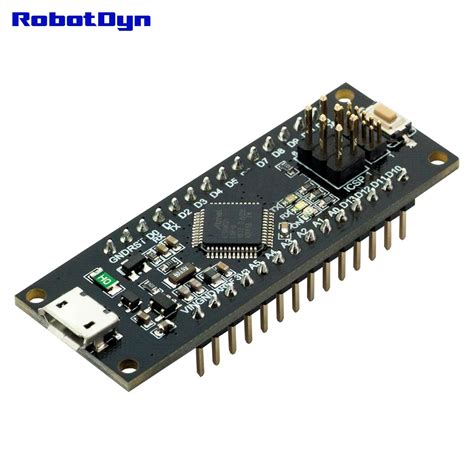 SAMD21 M0 Mini. 32 bit ARM Cortex M0 core. Pins soldered. Compatible with Arduino Zero, Arduino ...