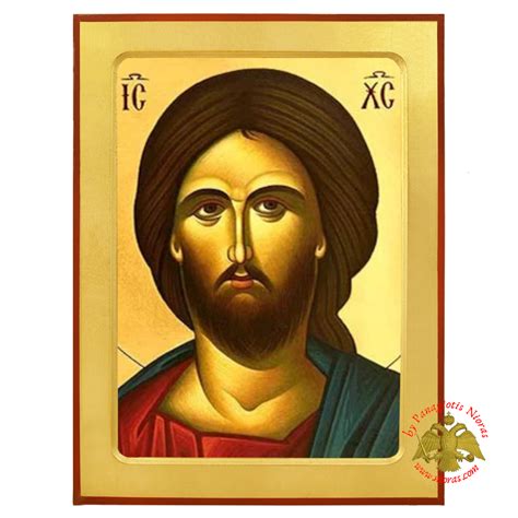 Detail of Christ Wooden Icon, Christ, Orthodox Family www.Nioras.com Online Christian Art Store ...