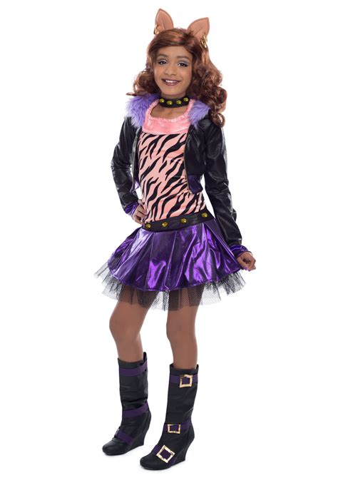 Deluxe Monster High Clawdeen Wolf Costume - Halloween Costume Ideas 2023