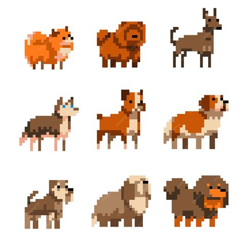 Cute Animal Pixel Art