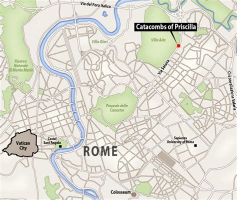 Google Maps teams up with the Vatican: The 'Catacombs of Priscilla' go ...