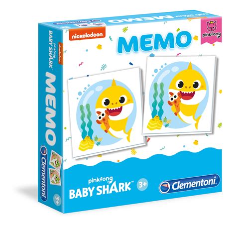 Memo Game - Baby Shark - Clementoni